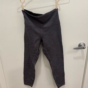 lululemon athletica Charcoal Leggings, Size 8